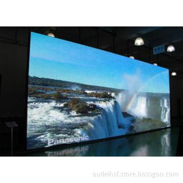 P16mm LED Screen Rental Video Wall For Advertising On Build